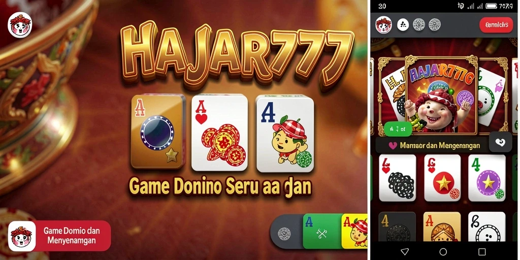 Tampilan menarik dan gameplay interaktif pada HAJAR777.