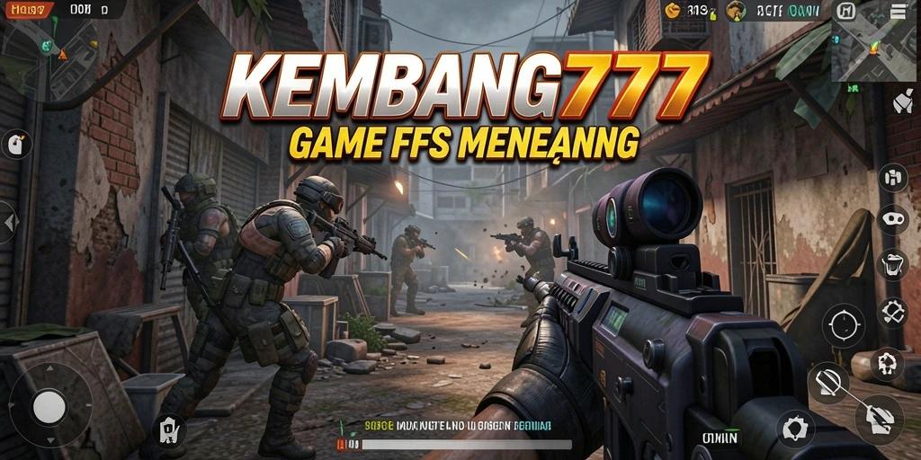 Tampilan mengesankan dari gameplay intens KEMBANG777 FPS.