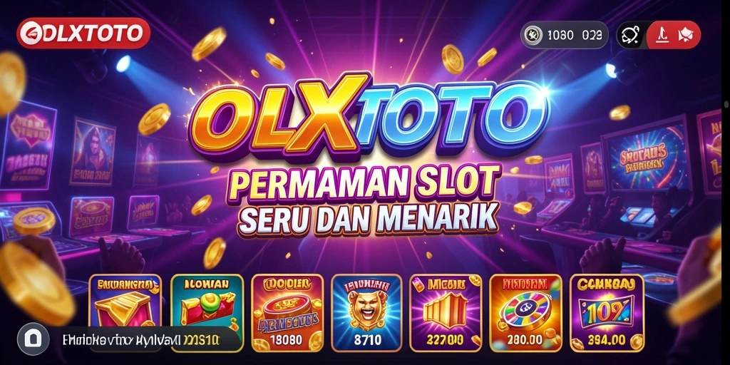 Screenshot utama OLXTOTO menampilkan gameplay Slot yang menarik dan menghibur.
