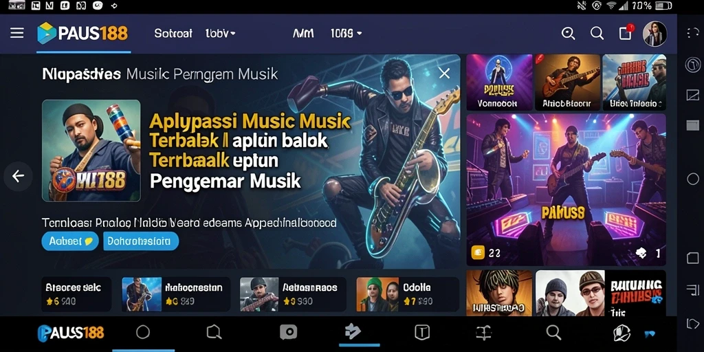 Tampilan gameplay PAUS188 yang interaktif dan menyenangkan.