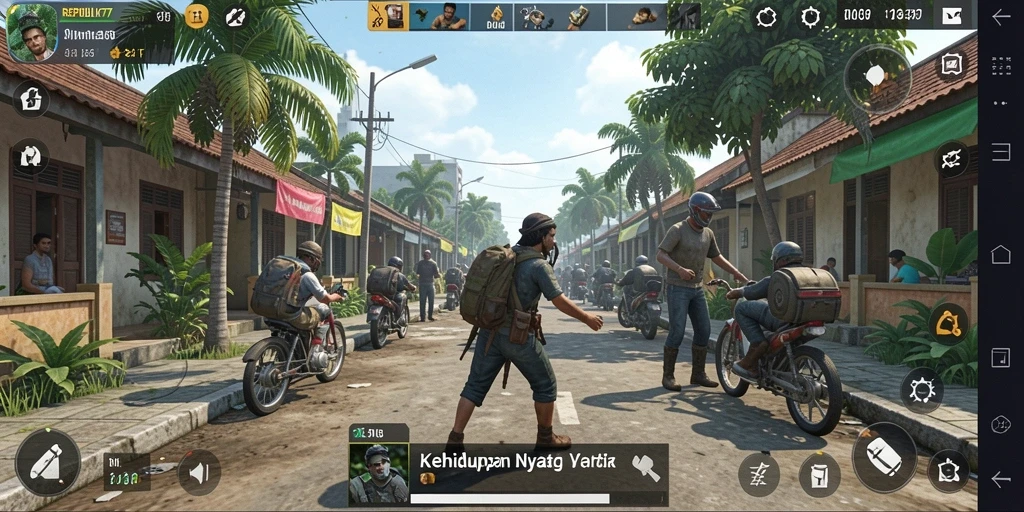 Gameplay Simulation yang realistis dari REPUBLIK77.