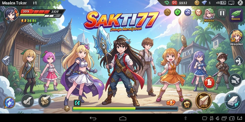 Tampilan gameplay SAKTI77 yang memukau dan penuh aksi.