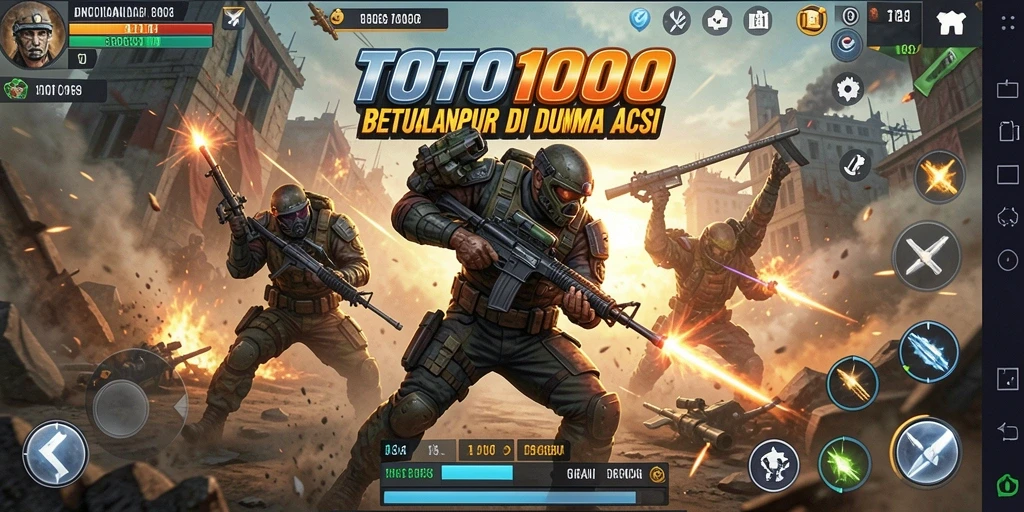TOTO1000: Aksi seru dalam pertempuran yang mendebarkan.