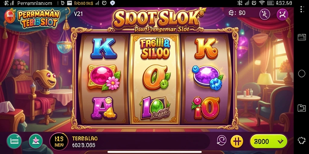 Gameplay seru dan penuh warna dalam V21 Slot.